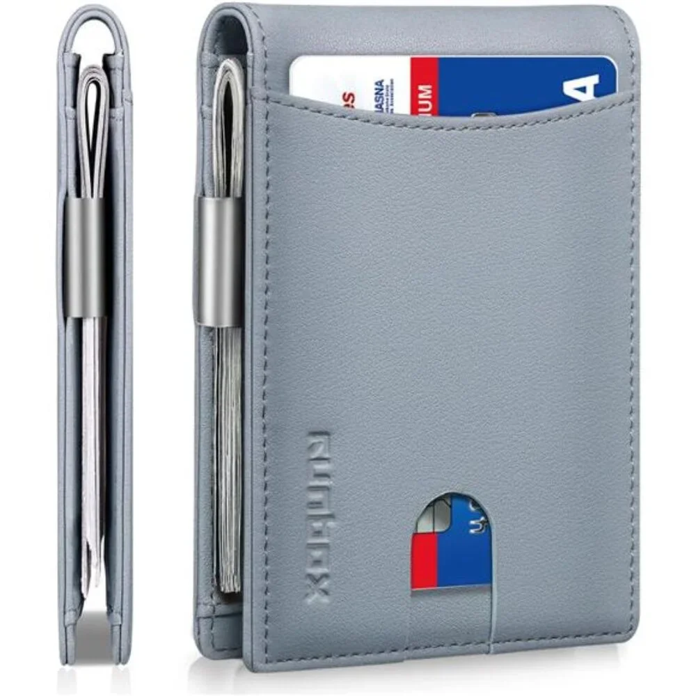 New Slim Novelty Wallets for Men RFID Blocking 11 Card Holder Minimalist